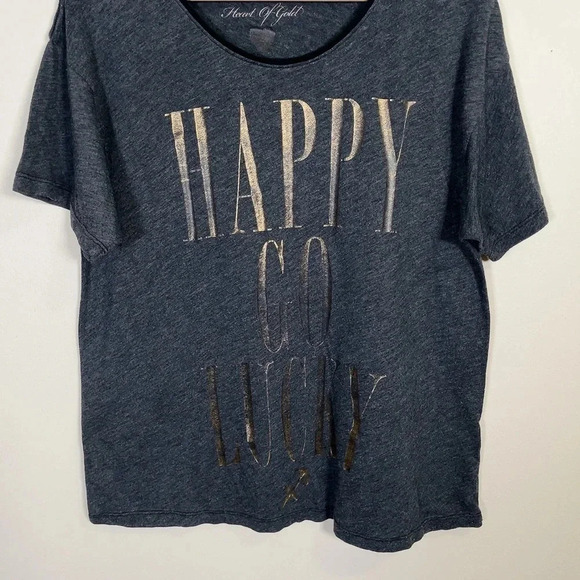 WILDFOX | ASTROLOGY SHIRT HAPPY  GO LUCK TEE - Picture 4 of 11